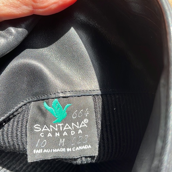 Santana Canada insulated knee high black boots. Like new - Picture 2 of 4